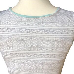 Pompei X Imire Tribal Print and Blue Reversible sleeveless dress